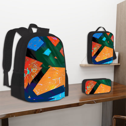 Gavin Scott Work & Play Bag Bundle (Backpack, Lunch Bag, & Pencil Pouch)