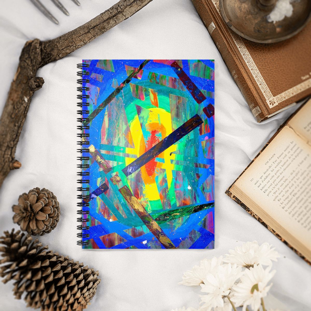 Gavin Scott Spiral Notebook