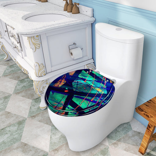 Gavin Scott Universal Toilet Seat w/Matching Soft-close Lid