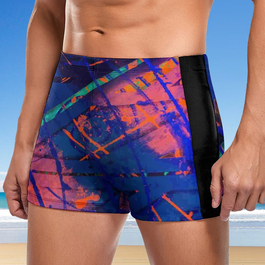 Gavin Scott Square Cut Swimming Trunks (Masc S-3XL)