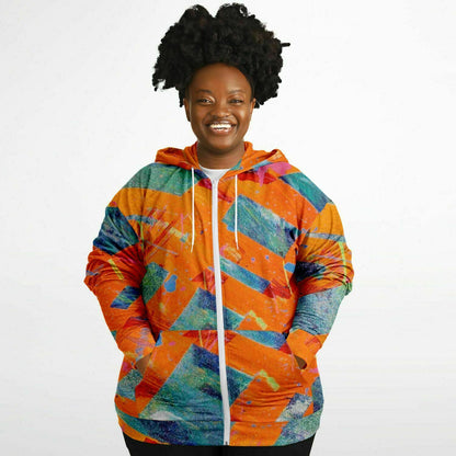 Gavin Scott Zipper Hoodie (Genderless 2XL-6XL)