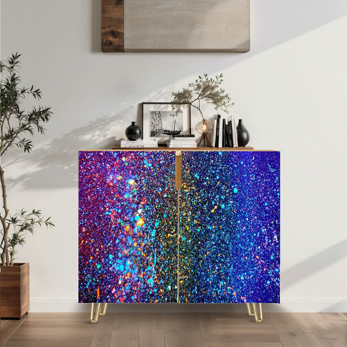 Gavin Scott Wooden Sideboard Cabinet