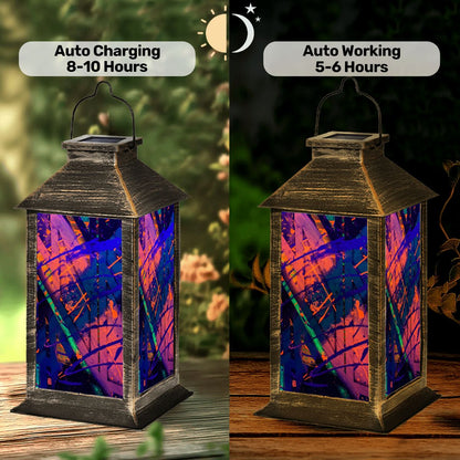 Gavin Scott Solar Powered Indoor/Outdoor Lantern