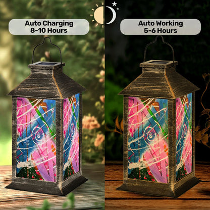 Gavin Scott Solar Powered Indoor/Outdoor Lantern