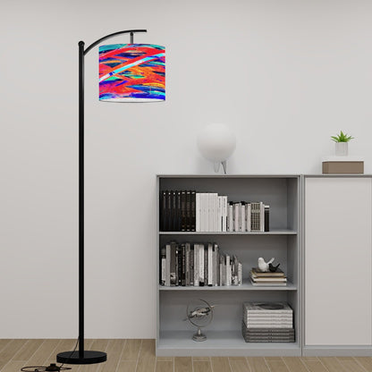 Gavin Scott Arc Floor Lamp w/Remote