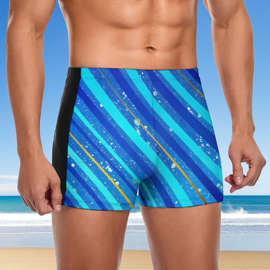 Gavin Scott Square Cut Swimming Trunks (Masc S-3XL)