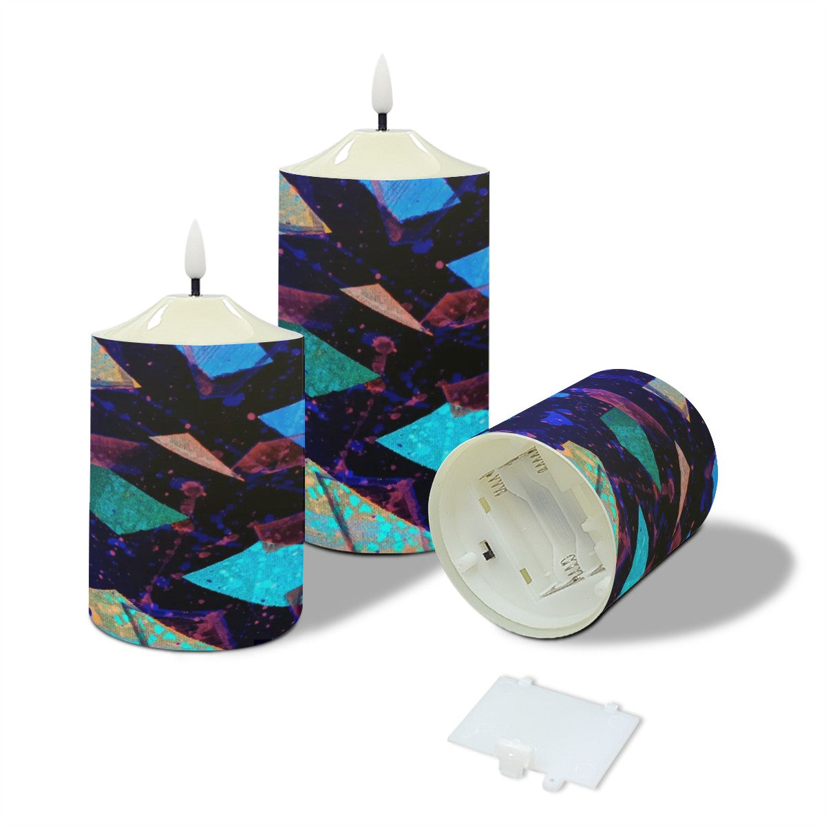 Gavin Scott Flameless Candles w/Remote (Set of 3)