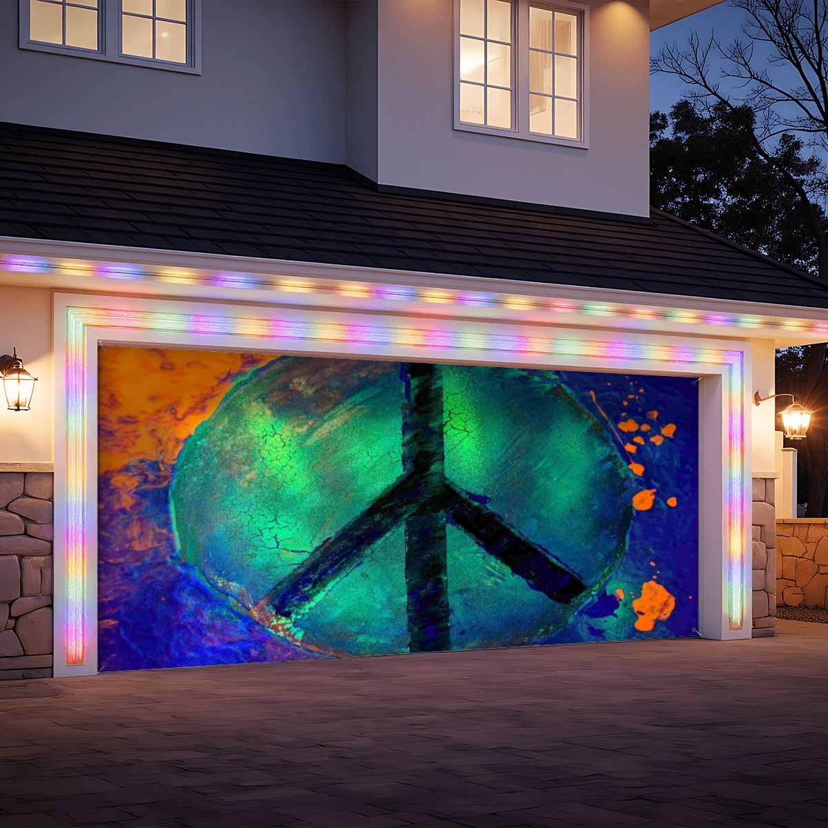 Gavin Scott Garage Door Banner Backdrop