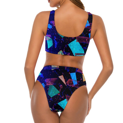 Gavin Scott Safflower Two-Piece Swimsuit (Femme S-2XL)