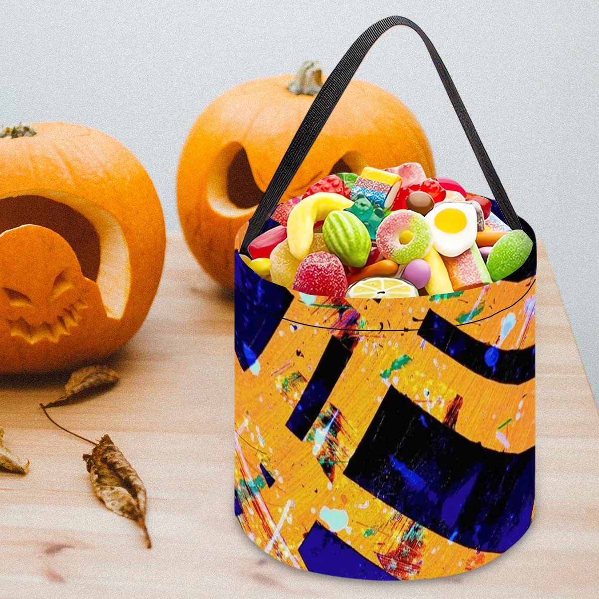 Gavin Scott Reusable Halloween Candy Bucket