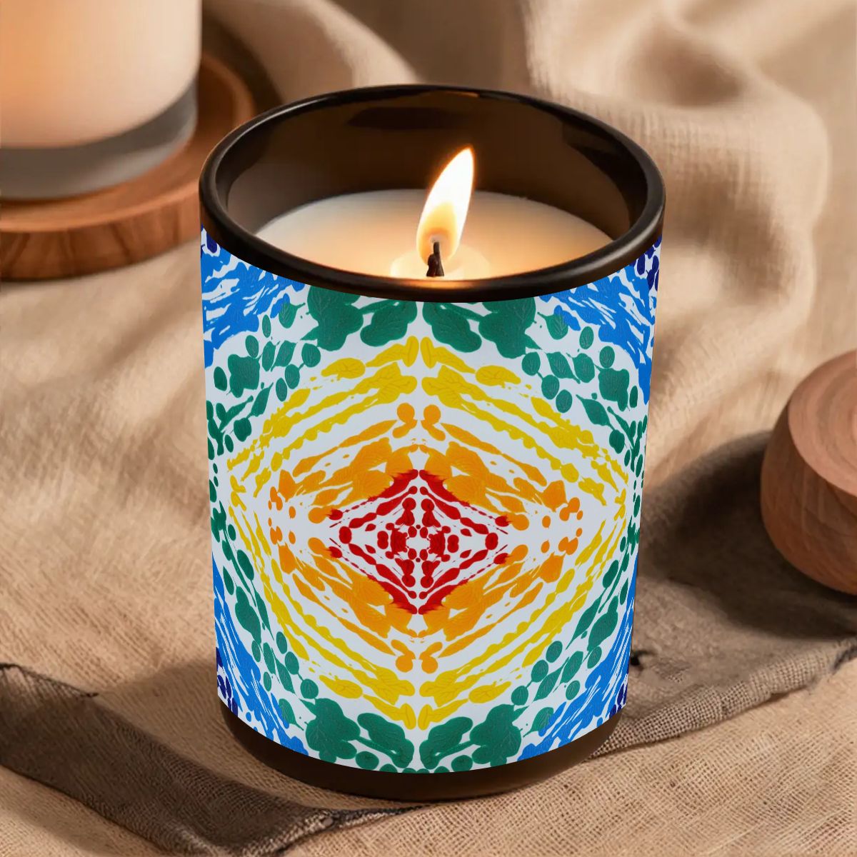 Gavin Scott Scented Black Jar Candle (6oz)