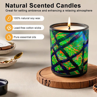 Gavin Scott Scented Black Jar Candle (6oz)