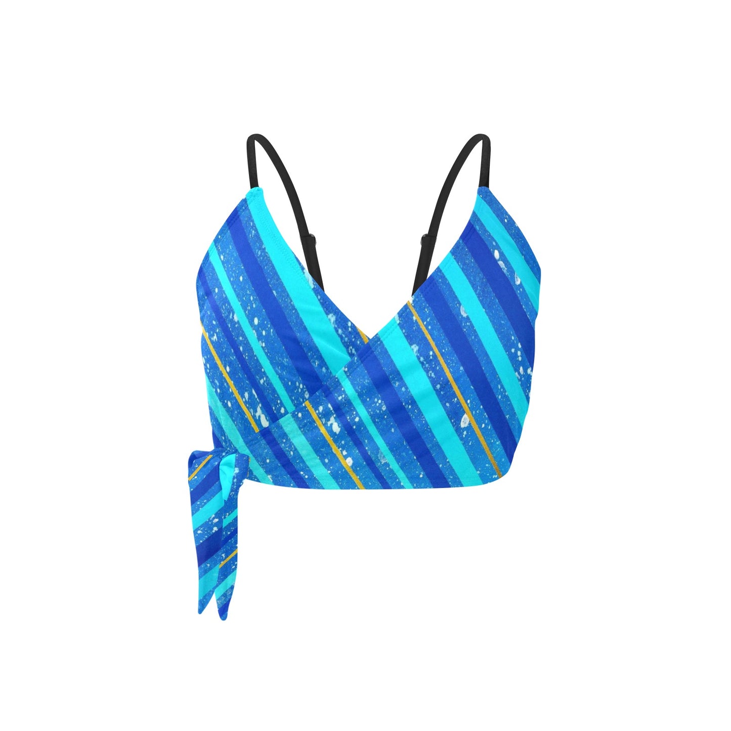 Gavin Scott Side Knot Bikini Top (Femme S-2XL)