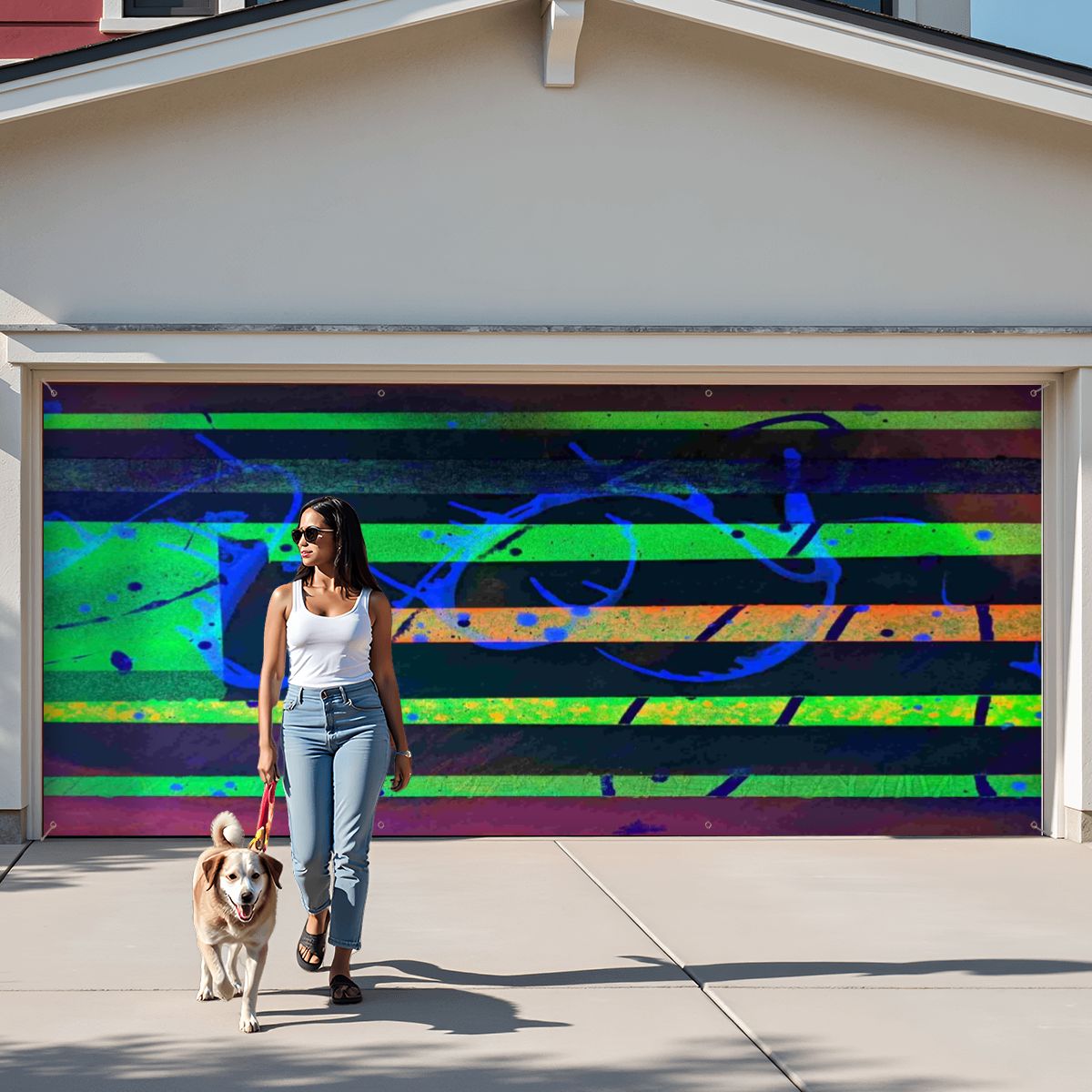 Gavin Scott Garage Door Banner Backdrop