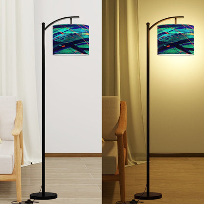 Gavin Scott Arc Floor Lamp w/Remote