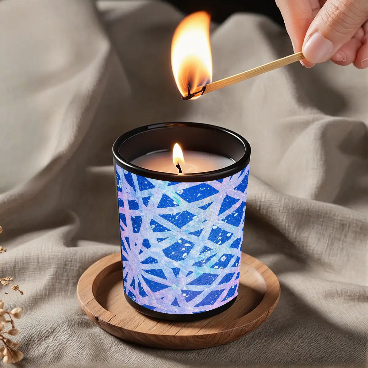 Gavin Scott Scented Black Jar Candle (6oz)