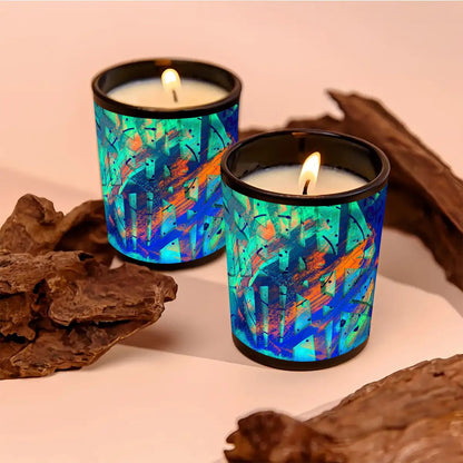 Gavin Scott Scented Black Jar Candle (6oz)