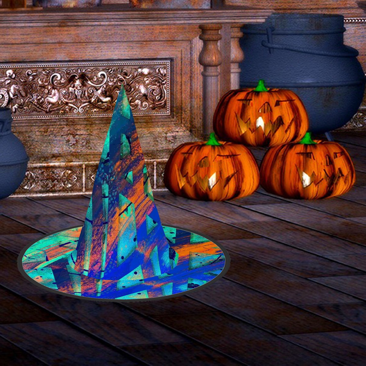 Gavin Scott Witch & Wizard Hat