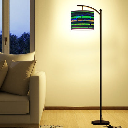 Gavin Scott Arc Floor Lamp w/Remote