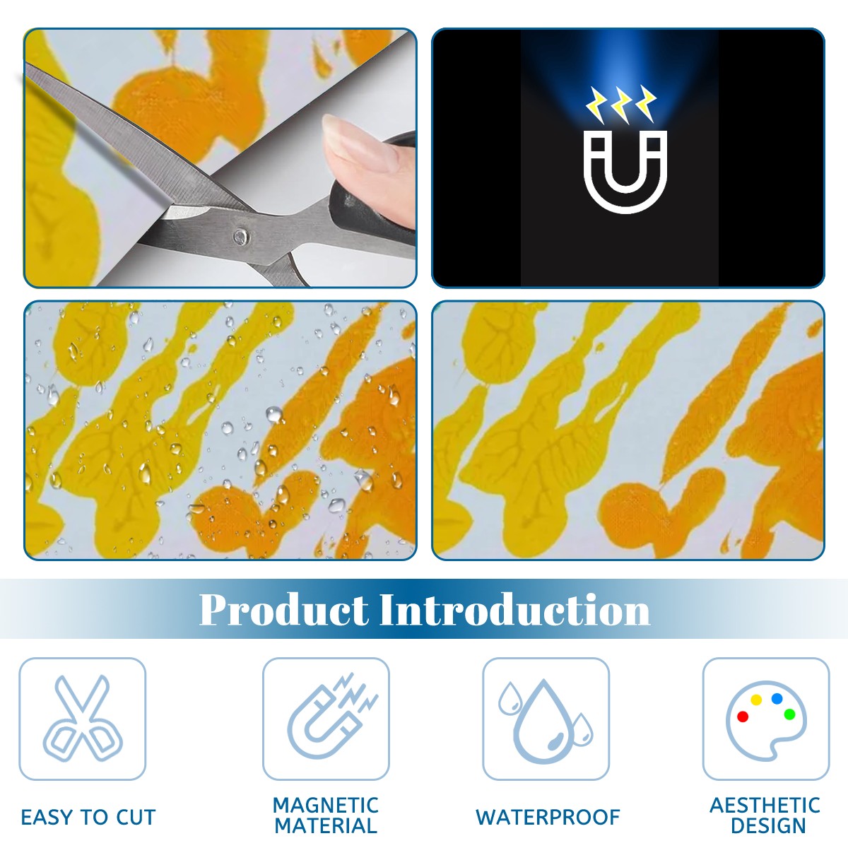 Gavin Scott Magnetic Locker Wallpaper 2 pcs