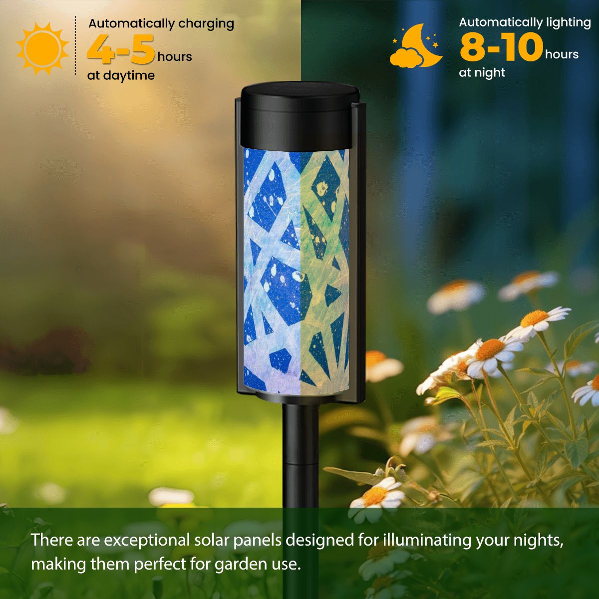 Gavin Scott Adjustable Outdoor Solar Lights (set of 4)