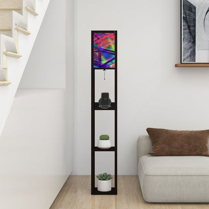 Gavin Scott Floor Lamp with Shelves (2 Colors)