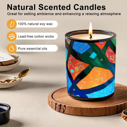 Gavin Scott Scented Black Jar Candle (6oz)