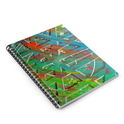 Gavin Scott Spiral Notebook