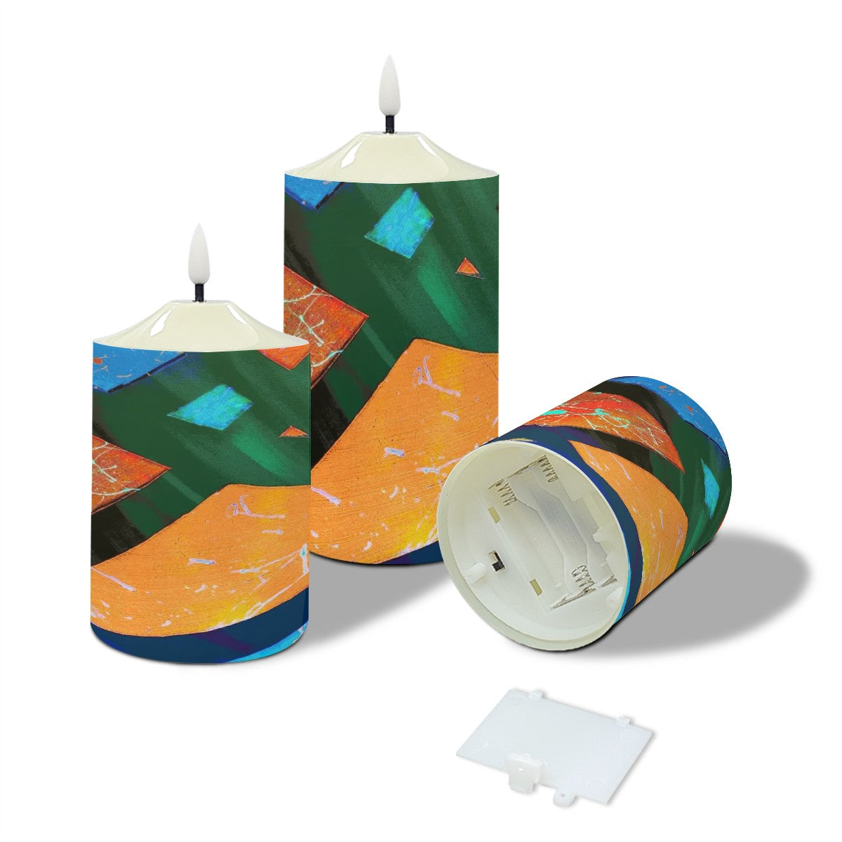 Gavin Scott Flameless Candles w/Remote (Set of 3)