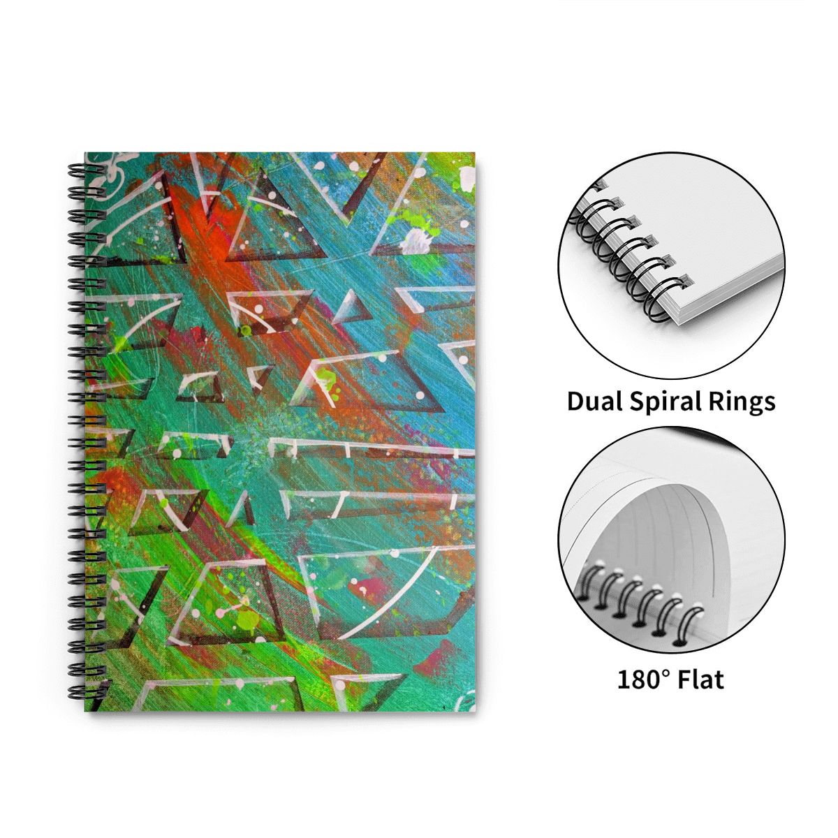 Gavin Scott Spiral Notebook