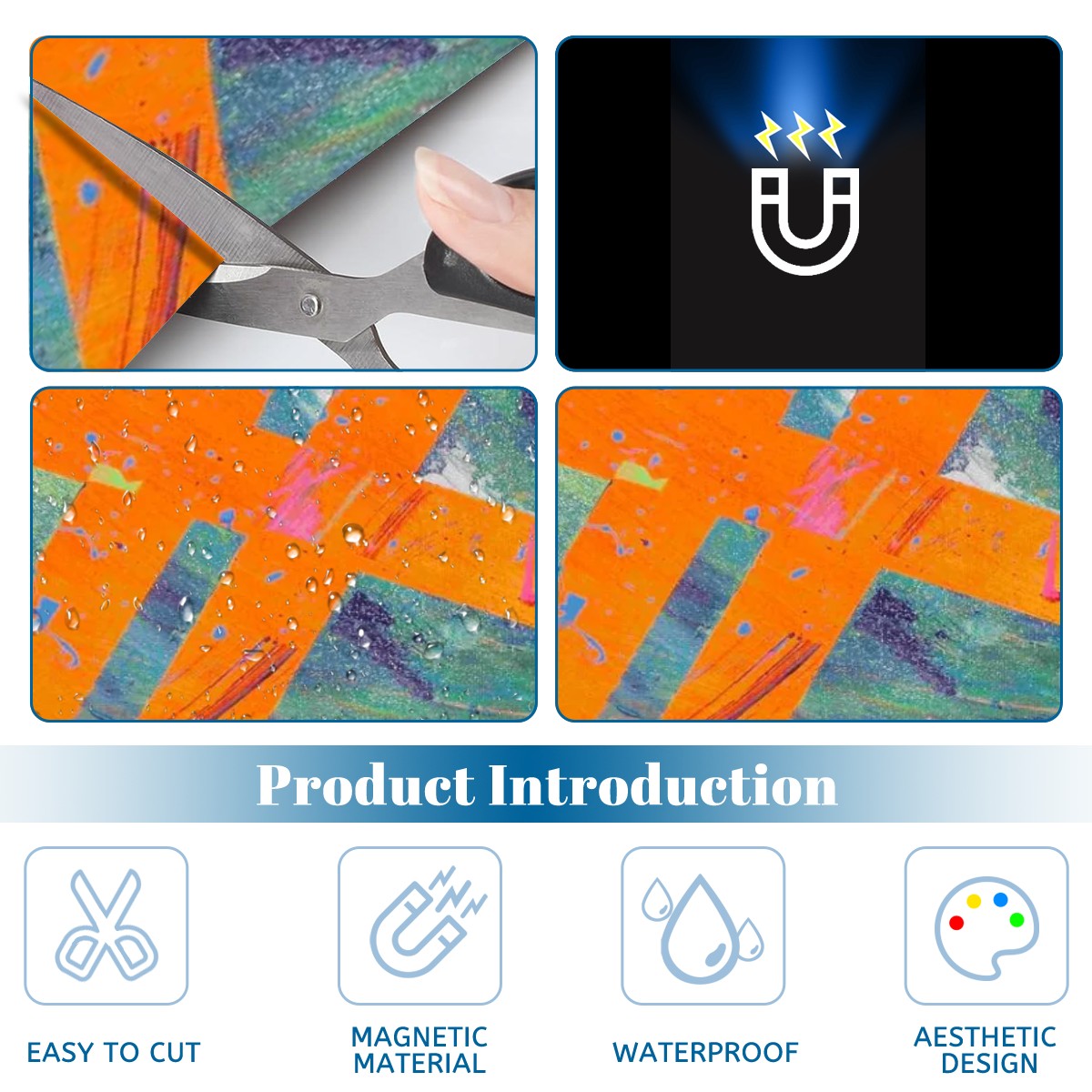 Gavin Scott Magnetic Locker Wallpaper 2 pcs