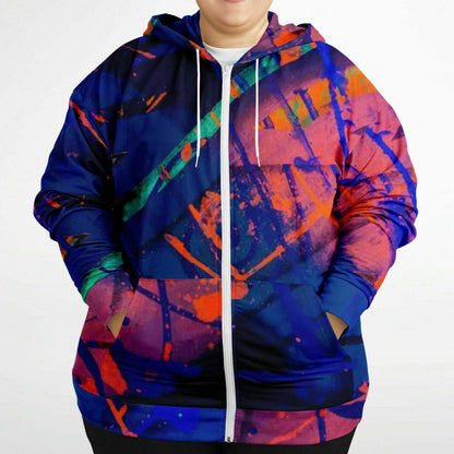 Gavin Scott Zipper Hoodie (Genderless 2XL-6XL)