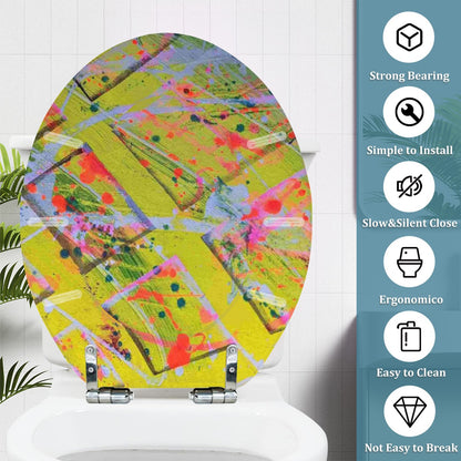 Gavin Scott Universal Toilet Seat w/Matching Soft-close Lid