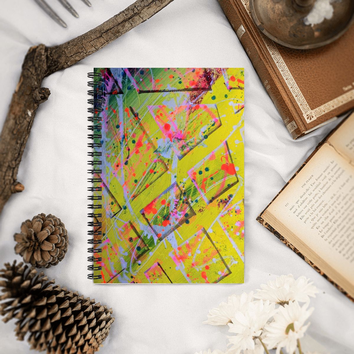 Gavin Scott Spiral Notebook