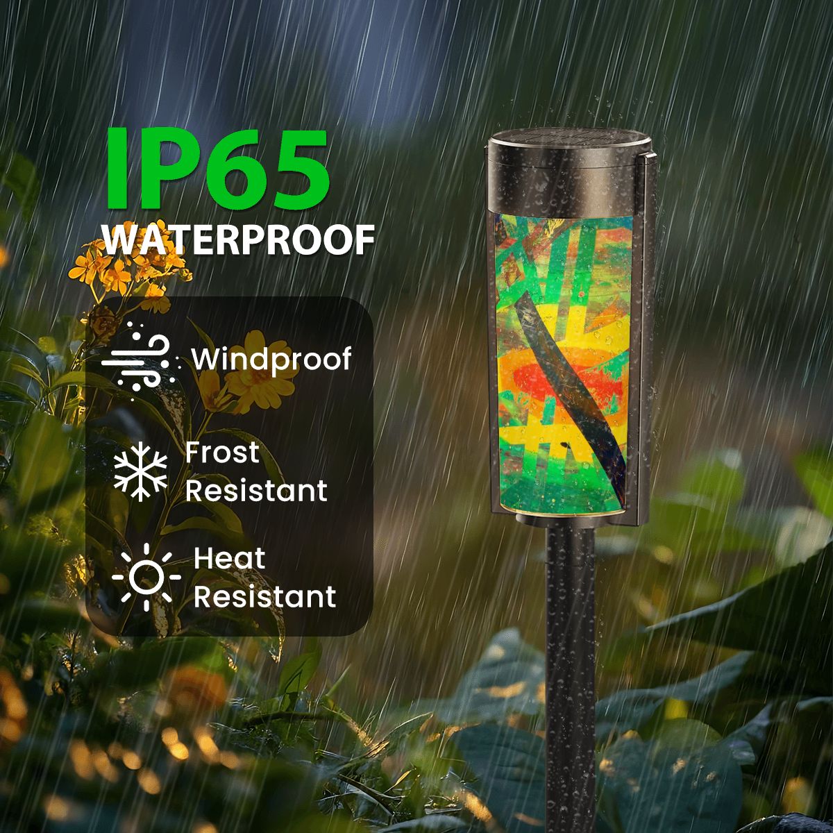 Gavin Scott Adjustable Outdoor Solar Lights (set of 4)