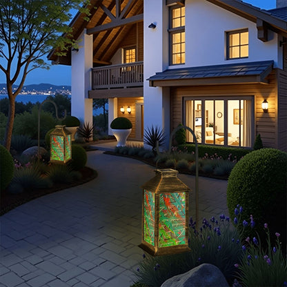 Gavin Scott Solar Powered Indoor/Outdoor Lantern