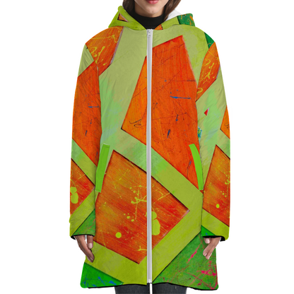 Gavin Scott Waterproof Hooded Full-Zip Bubble Coat (Genderless S-7XL)