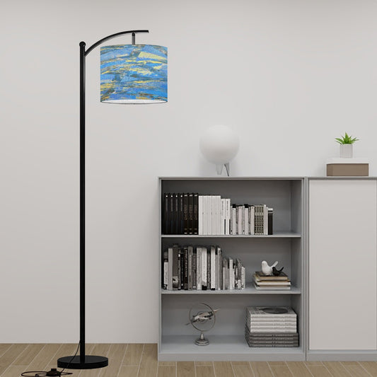 Gavin Scott Arc Floor Lamp w/Remote