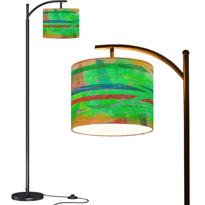 Gavin Scott Arc Floor Lamp w/Remote