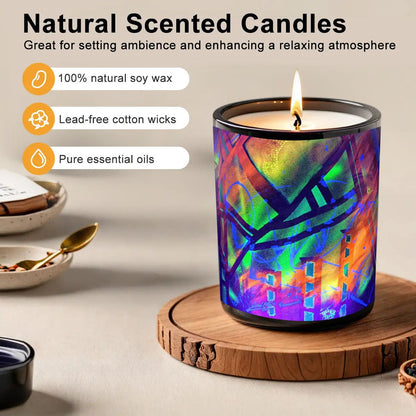 Gavin Scott Scented Black Jar Candle (6oz)