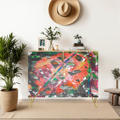 Gavin Scott Wooden Sideboard Cabinet