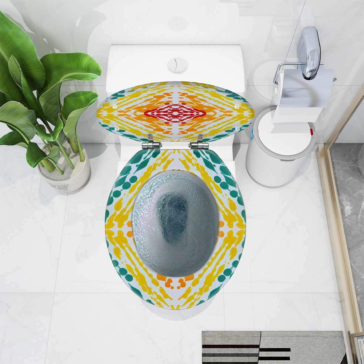 Gavin Scott Universal Toilet Seat w/Matching Soft-close Lid