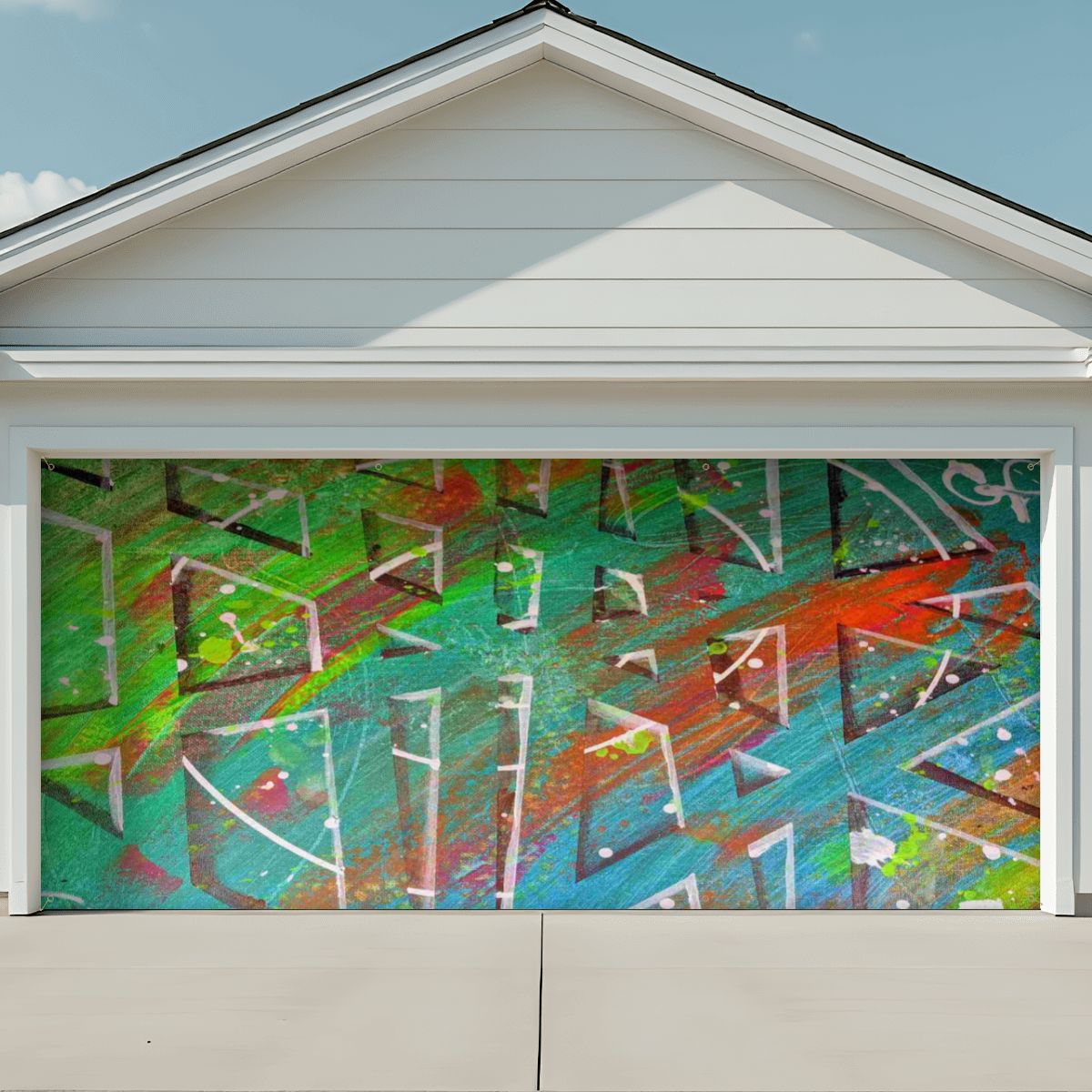 Gavin Scott Garage Door Banner Backdrop