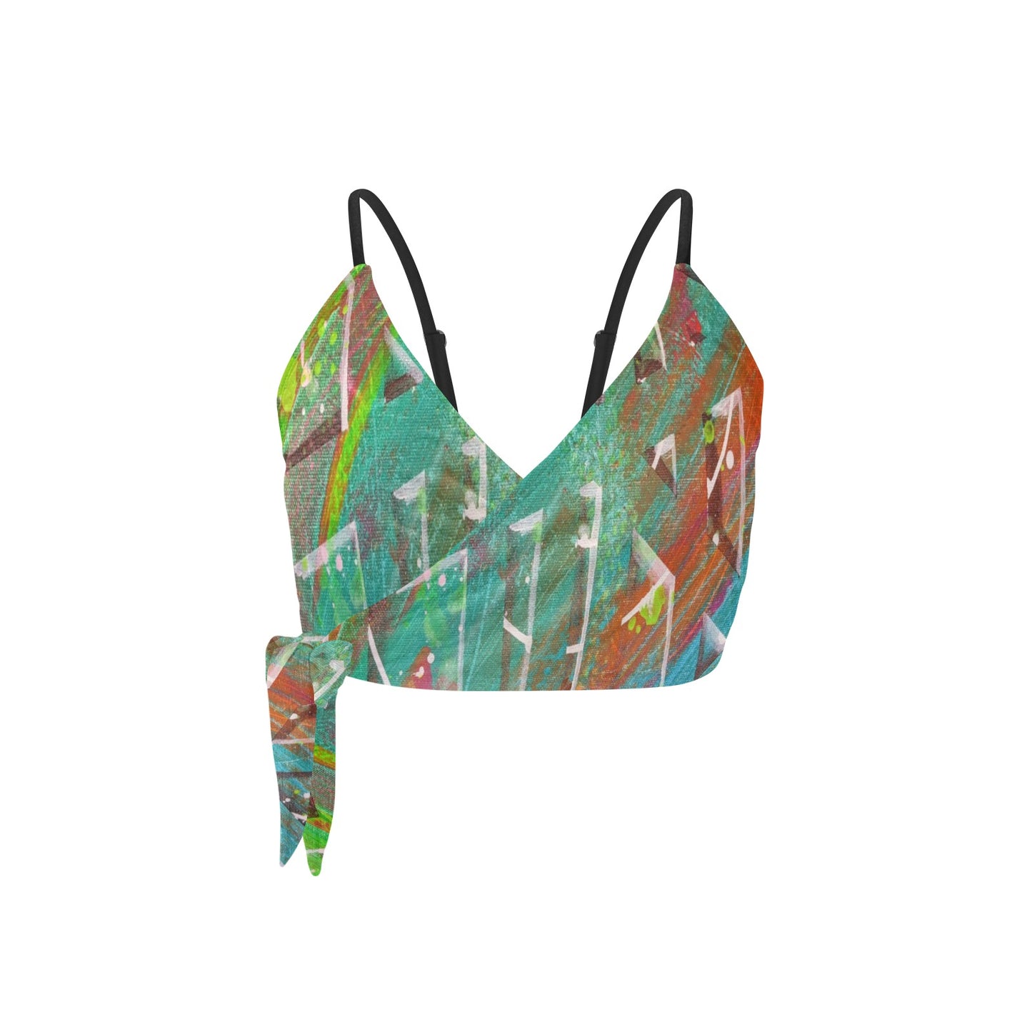 Gavin Scott Side Knot Bikini Top (Femme S-2XL)