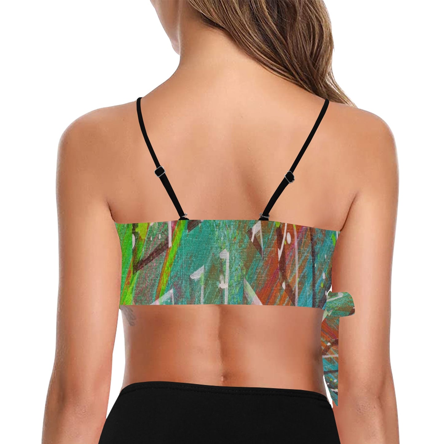 Gavin Scott Side Knot Bikini Top (Femme S-2XL)