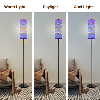 Gavin Scott Pillar Torch Floor Lamp