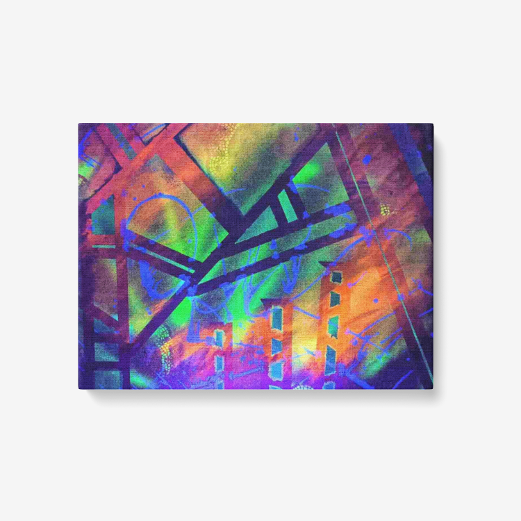 Gavin Scott Official Printed Canvas Wall Art with Gallery Wrapped Frame or Canvas Only Option (24"x18")