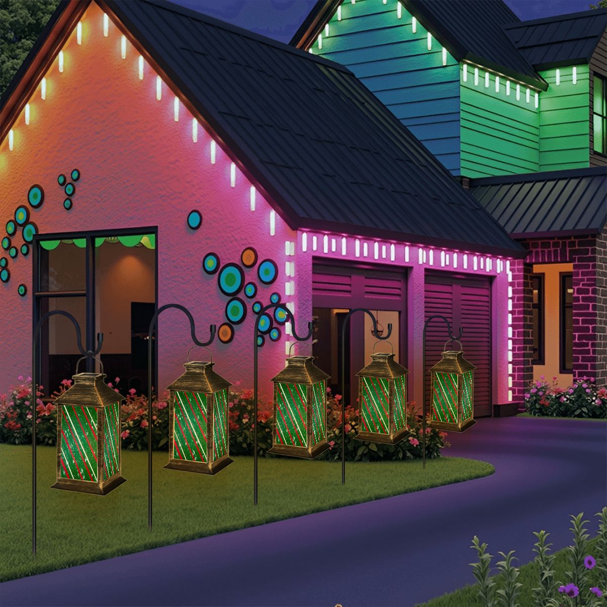 Gavin Scott Solar Powered Indoor/Outdoor Lantern