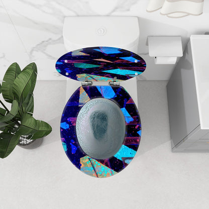 Gavin Scott Round Toilet Seat w/Matching Soft-close Lid (O-Shape)