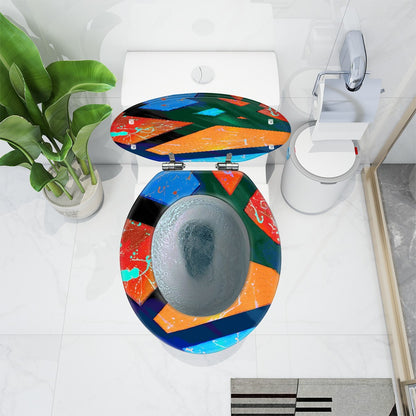 Gavin Scott Universal Toilet Seat w/Matching Soft-close Lid